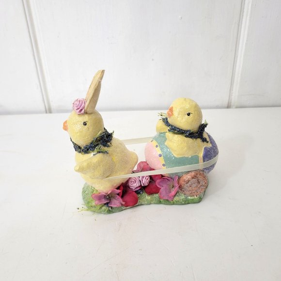 Vintage Ceramic Easter Chicks Figurine - Picture 1 of 6